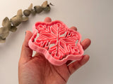 Big Snowflake Coaster Cutter, Christmas Snowflake Polymer Clay Cutter, Coaster & Trinket Dish Cutter, Christmas Ornament Cutter