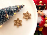 Christmas Star Polymer Clay Cutter, PLA 3D Printed, Earring Charm Maker