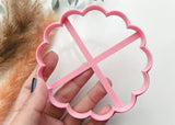 Scalloped Trinket Dish Cutter | Trinket Dish Clay Cutter | Coaster Polymer Clay Cutter