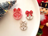 Christmas Bell Polymer Clay Cutter, PLA 3D Printed Craft Tool (Multiple Sizes)