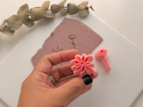 Leaf Polymer Clay Stamp, Leaf Clay Stamp, Line Art Clay Stamp, Earring Making Tool