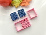 Witch Spellbook  Halloween Cutter Collection Polymer Clay  Cutter • Fondant Cutter • Cookie Cutter