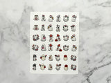 Halloween Themed Water Transfer | Magic Transfer | Water Soluble Image Transfer for Polymer Clay