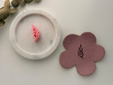 Leaf Polymer Clay Stamp, Leaf Clay Stamp, Line Art Clay Stamp, Earring Making Tool