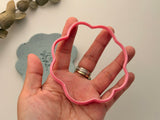 Organic Shape Coaster Cutter, Polymer Clay Trinket Dish Cutter, Irregular Coaster Clay Cutter, Jewellery Dish Cutter