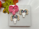 Ram / Bull Fall Halloween Cutter Collection Polymer Clay  Cutter • Fondant Cutter • Cookie Cutter