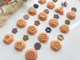 Floral Stud Assorted Shaped Polymer Clay Cutter • Clay Cutter • Cookie Cutter • CS-M