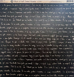 Canvas Corp Black & Kraft Sonnet Reverse Paper