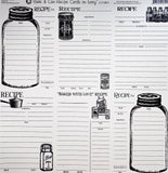 Canvas Corp Bake & Can Recipe Cards on Ivory Paper