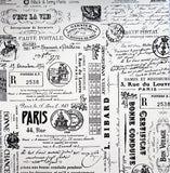 Canvas Corp Black & Ivory Paris Paper