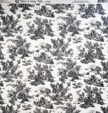 Canvas Corp Black & Ivory Toile Paper
