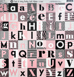 Canvas Corp Pink & Ivory baby Girl Alpha