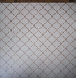 Canvas Corp White & Kraft Tile Reverse Paper
