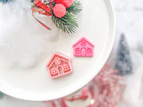 Christmas Gingerbread House Polymer Clay Cutter