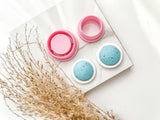 Circle Bezel Cutter Set (2pc set) | Circle Setting Shape Set Polymer Clay Cutters