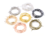 10 Pairs (20pcs) , 20mm/25mm/30mm/35mm, Copper Earring Hoop - Choose your Colour