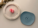 Baby Footprints Polymer Clay Stamp, Baby Boy Girl Clay Stamp, Newborn Feet Embossing Stamp, Baby Shower Clay Tool