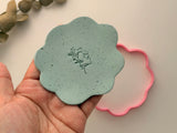 Organic Shape Coaster Cutter, Polymer Clay Trinket Dish Cutter, Irregular Coaster Clay Cutter, Jewellery Dish Cutter