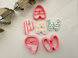 Bubble Letter Alphabet Shaped Polymer Clay Cutter • Clay Cutter • Cookie Cutter • CS-M (Copy)