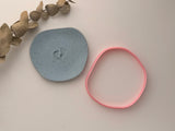 Organic Shape Coaster Cutter, Polymer Clay Trinket Dish Cutter, Irregular Coaster Clay Cutter, Jewellery Dish Cutter