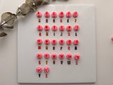 Micro / Mini Alphabet Shaped Polymer Clay Cutter • Clay Cutter • Cookie Cutter • CS-M