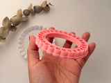 Scalloped Polymer Clay Coaster Cutter, Trinket Dish Maker (PLA)