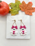 Ghost w/ Bow Halloween Cutter Collection Polymer Clay  Cutter • Fondant Cutter • Cookie Cutter