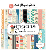 Echo Park Metropolitan Girl 6x6 Paper Pad
