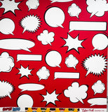 Echo Park Super Hero Thought Bubbles Paper