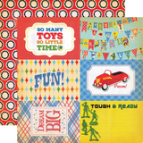 Echo Park Toybox 6x6 Paper Pad