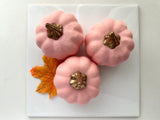 Pink Pumpkin Halloween Photograph Background Home Decor
