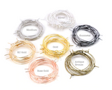 10 Pairs (20pcs) , 20mm/25mm/30mm/35mm, Copper Earring Hoop - Choose your Colour
