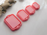 Christmas Shape Candycane Reindeer Micro Polymer Clay Cutter