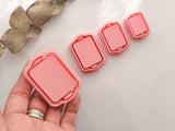 Christmas Shape Candycane Reindeer Micro Polymer Clay Cutter