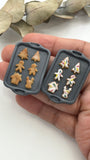 Christmas Shape Candycane Reindeer Micro Polymer Clay Cutter