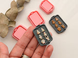 Christmas Shape Candycane Reindeer Micro Polymer Clay Cutter