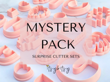 Mystery Clay Cutter Box - Box filled with 10+ pcs of Mixed Polymer Clay Cutters