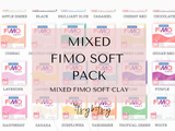 5PCS Mixed FIMO SOFT Polymer Clay Pack