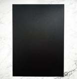 Paperglitz A4 Cardstock Paper Black