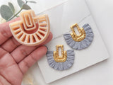 Tassel Polymer Clay Cutter | Macrame Polymer Clay Cutters | Embossing Clay Cutter