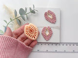 Tassel Polymer Clay Cutter | Macrame Polymer Clay Cutters | Embossing Clay Cutter