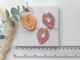 Tassel Polymer Clay Cutter | Macrame Polymer Clay Cutters | Embossing Clay Cutter