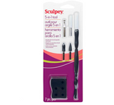 Sculpey 5-In-1 Clay Tool Black