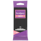 SCULPEY Souffle 7oz (198g) Polymer Clay Bar in Poppy Seed