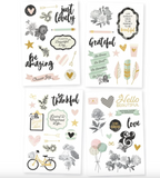 Simple Stories Beautiful 4x6 Stickers