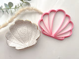 Seashell Trinket Dish Cutter | Trinket Dish Clay Cutter | Coaster Polymer Clay Cutter