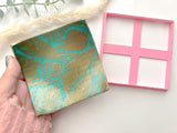 Square Trinket Dish Cutter | Trinket Dish Clay Cutter | Coaster Polymer Clay Cutter
