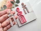 U Shaped / Magnet Shaped Polymer Clay Cutter Set • Fondant Cutter • Cookie Cutter