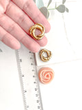 Vintage Stud | Button Stud Shaped Polymer Clay Cutter • Clay Cutter
