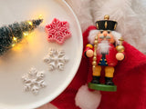 Christmas Snowflake Clay Cutter, PLA Polymer Clay Earring Charm Maker